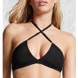 Black Mesh Bra